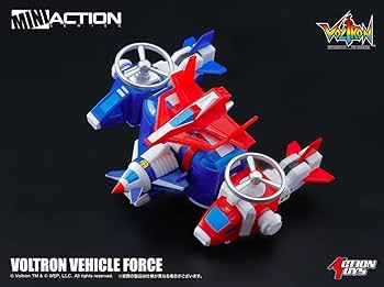 新品 機甲艦隊ダイラガーXV ミニアクション Mini Action 合体 ボルトロン】ミニアクション『ビークルフォース（ダイラガーXV
